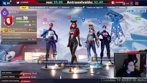💥FORTNITE! empezando el año con toño :j