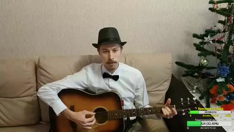🎄 Новогоднее ❄ настроение 🎧 Песни 🎼 под гитару 🎸 / Music songs on guitar