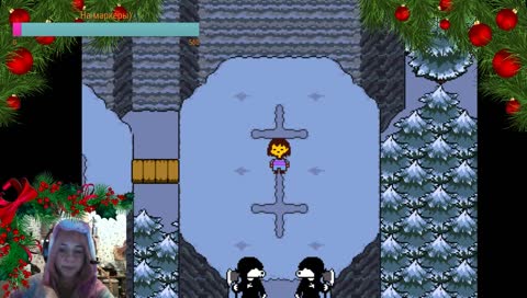 !Новогодний стрим, играем в Undertale ) !