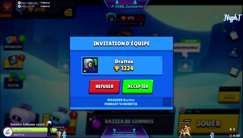 DEBUT DU LIVE 18H || Brawl Stars || Nyphτ_Tv || !flammes !rank !discord !slots