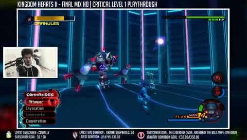 🕹️ | 1TLAU plays Kingdom Hearts II Final Mix - Critical LV1 [nosrl]