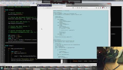 [GER] Heute: Arduino rumgebastel  - Vom Handy aus Arduino Steuern (NO-MIC)