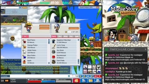 [OSM] ROAD TO CRUSADER ~ https://play.oldschoolmaple.com/?referral=19