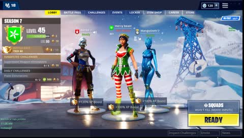 ffortnite friday night with the boys