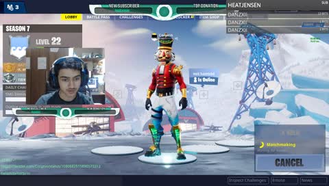 DEFAULT TURNS INTO A PRO FORTNITE PLAYER