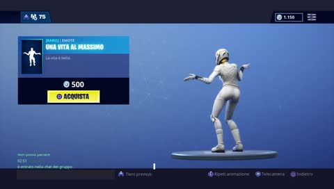 [PS4] Anna La Miss di Fortnite lol❤️💪 Estrazione Casuale Giveaway😎!points !roulette !followage