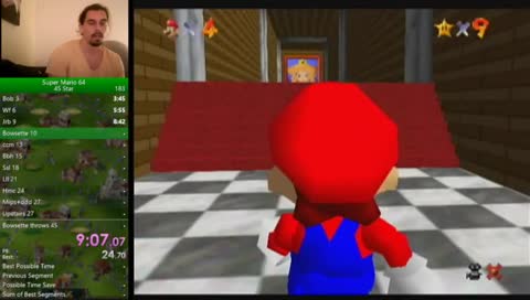 Speedruns, 70, 45 and 16 stars
