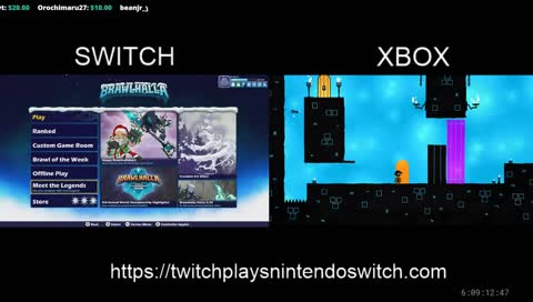Twitch Plays Nintendo Switch & XBOX One! [!help, !site, !discord]