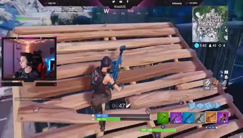 Grinding for Team Chronic! FACECAM! Fortnite Battle Royale