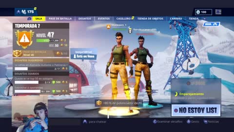 SCRIMS CON SEGUIDORES PS4 !fls 💯🎮  | Fortnite [ARG] español  | PS4