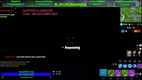 FORTNITE PLAYING WITH VIEWERS STREAM  -MrD