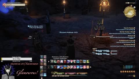 Pushing more through the main story of FFXIV! No cam tonight.