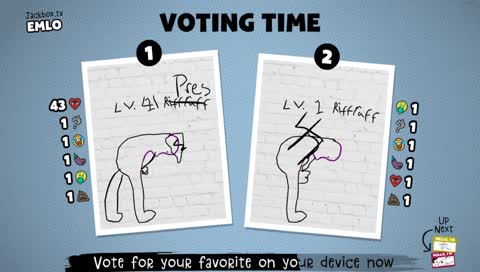 Some offensive jackbox garbage