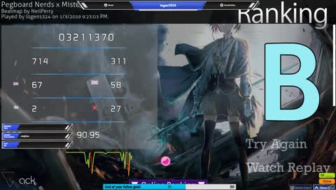 osu!  -  trying tablet #63k originally mouse player