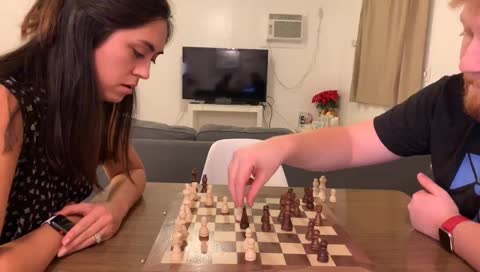 Louise and I are playing Chess!