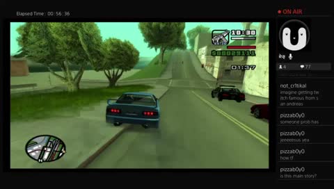 Back to goodole San Andreas. My first playthrough in several years, but hardly my first.