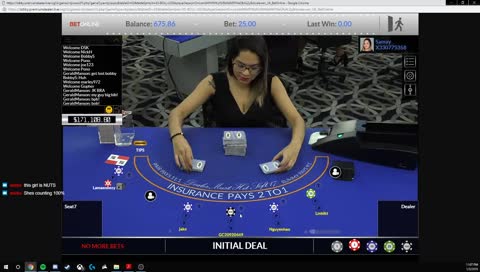 Wagering $50.. short little stream =)