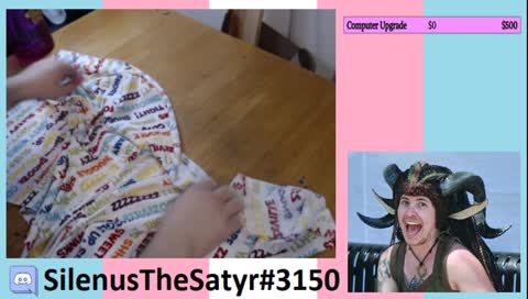 Twitch-N-Stitch:: Sewing Jammy Pants & Finishing Messenger Bag (Once Goober Shows Up)