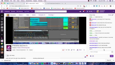 STREAMING ABLETON 10