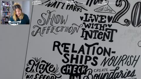 [lettering] 2019 resolutions & reflections!