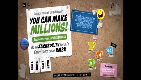 Jackbox games open lobby