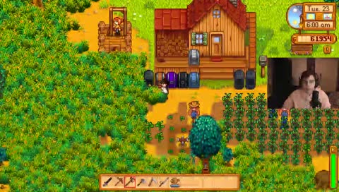 farming alone while wishing i had stardew friends uwu;