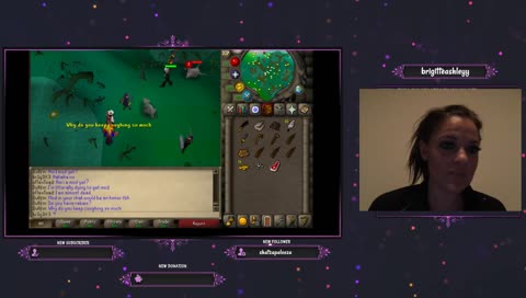 Hanging out on Runescape tonight
