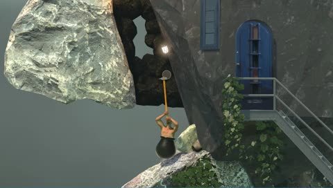 Dying in Getting Over It