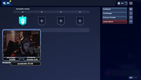 With the boys. Low kill wins