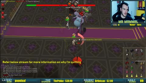 Iron Mammal | Quitting RuneScape // Twitter: @Mr_Mammal