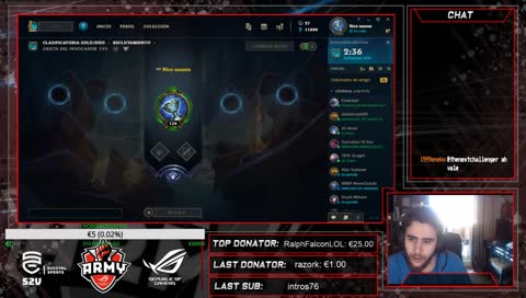 ARMY CARBONO JUNGLER SOLO Q LA RULETA DEL ELO