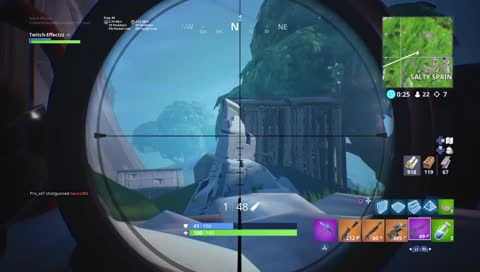 Fortnite (ps4) Solo stream snipes!!! Road to 1.9k