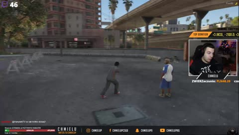 Chmielu nie umie przez płot przejść !