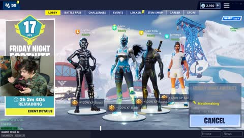 High Elo Pop-Up w/ FaZe Yelo, Jammyz, Scythe.  | !org | !ghost