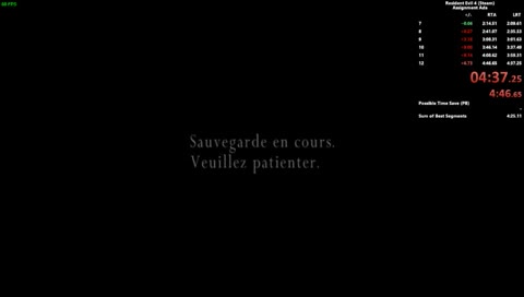 [FR] re4 Speedrun