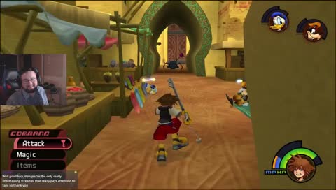 Time to continue through the worlds of Kingdom Hearts 1, LET'S DO THIS.