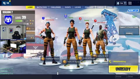 Multiple Cams Setup LAN SCRIMS!  [Xbox Controller on PC] | Creator Code: Johnkeg