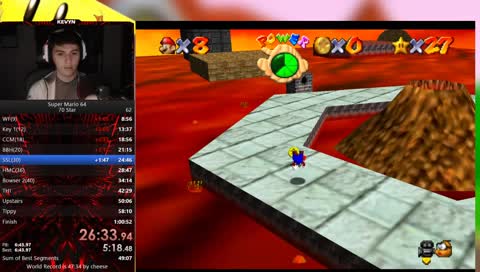 Getting Back in Speedrunning | SM 64 70 Star |