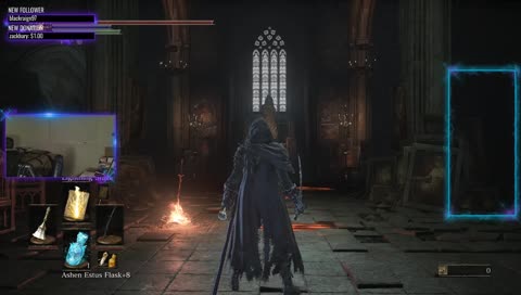 Blind running dark souls