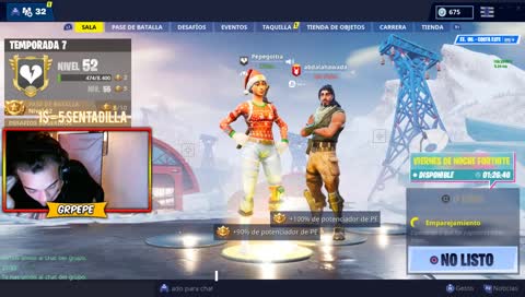 RECAUDANDO PARA SKINS Y BAJANDO DE PESO CON LAS SENTADILLAS