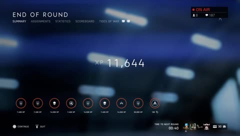 PS4, BFV Conquest. Friday night shenanigans. \m/\../\m/