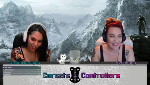 Between the two little lips