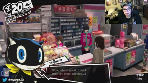 It's a Persona type of night