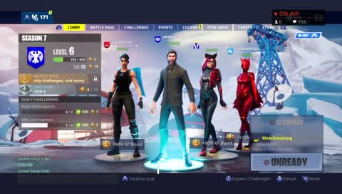 FORTNITE PLAYING WITH VIEWER'S SO GET ON IN HERE AND JOIN THE FUN!!!