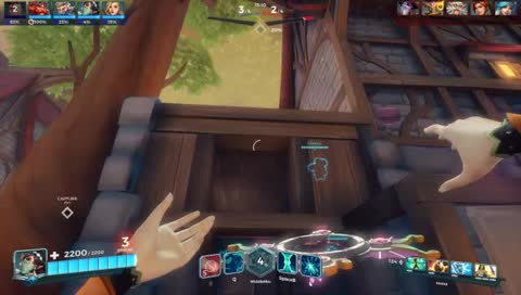 paladinsをプレイ