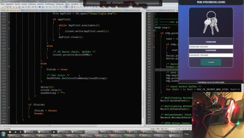 [GER] Heute: Arduino rumgebastel  - Vom Handy aus Arduino Steuern (NO-MIC)