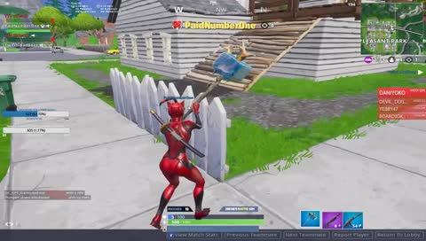 Duo Squads with the boys. Casual dubs, obviously playing to improve. Come through