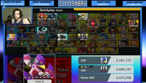 Online grind - taking character requests