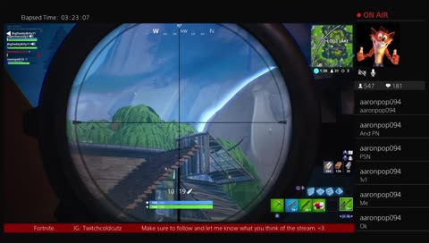 We are back in action.