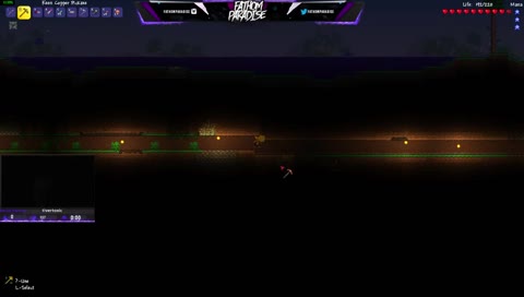 Day 2 of modded terraria with Justin